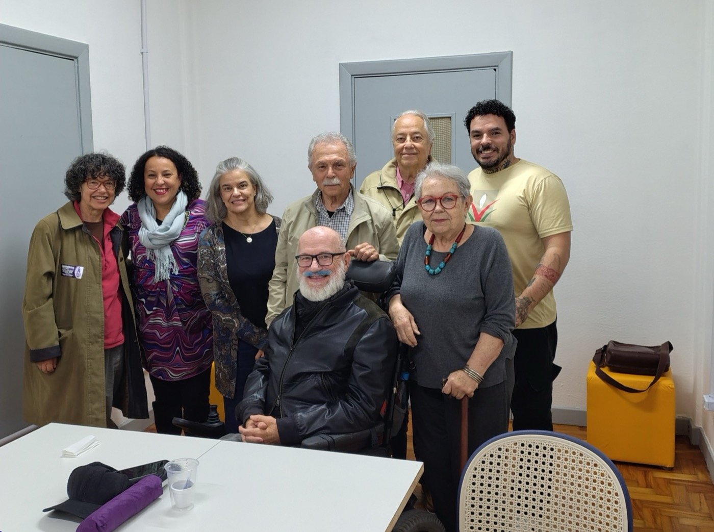 Cidade do Cuidado — encontro com parceiros e pessoas idosas