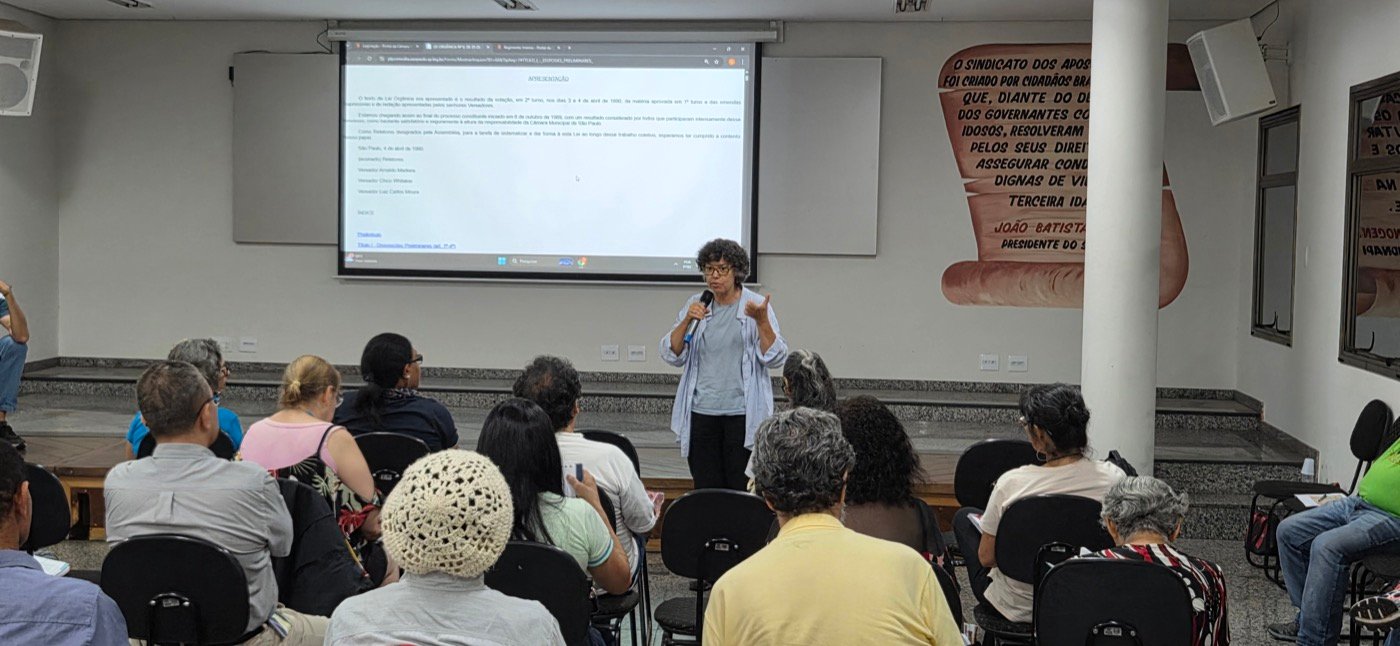 Curso na Escola do Parlamento da Câmara Municipal de São Paulo